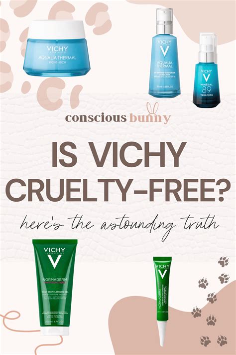 vichy cruelty free testing.